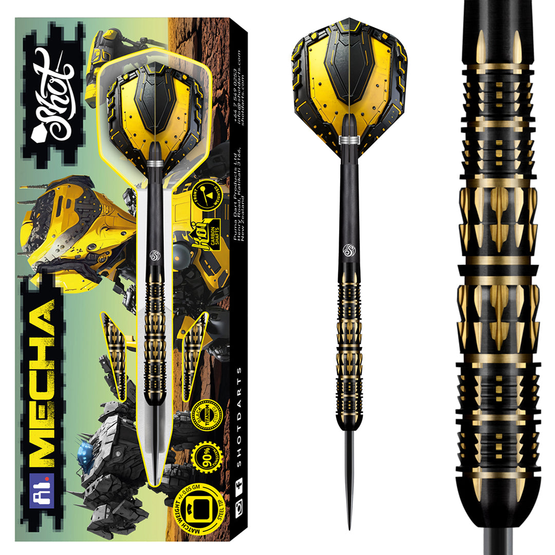 Shot AI Mecha 90% Tungsten Steeldarts