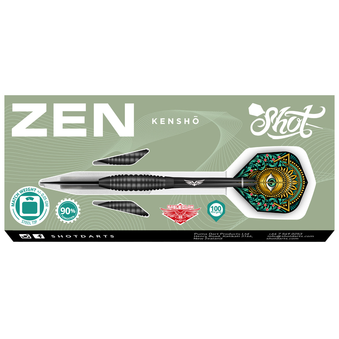 Shot Zen Kensho 90% wolfraamstaal darts