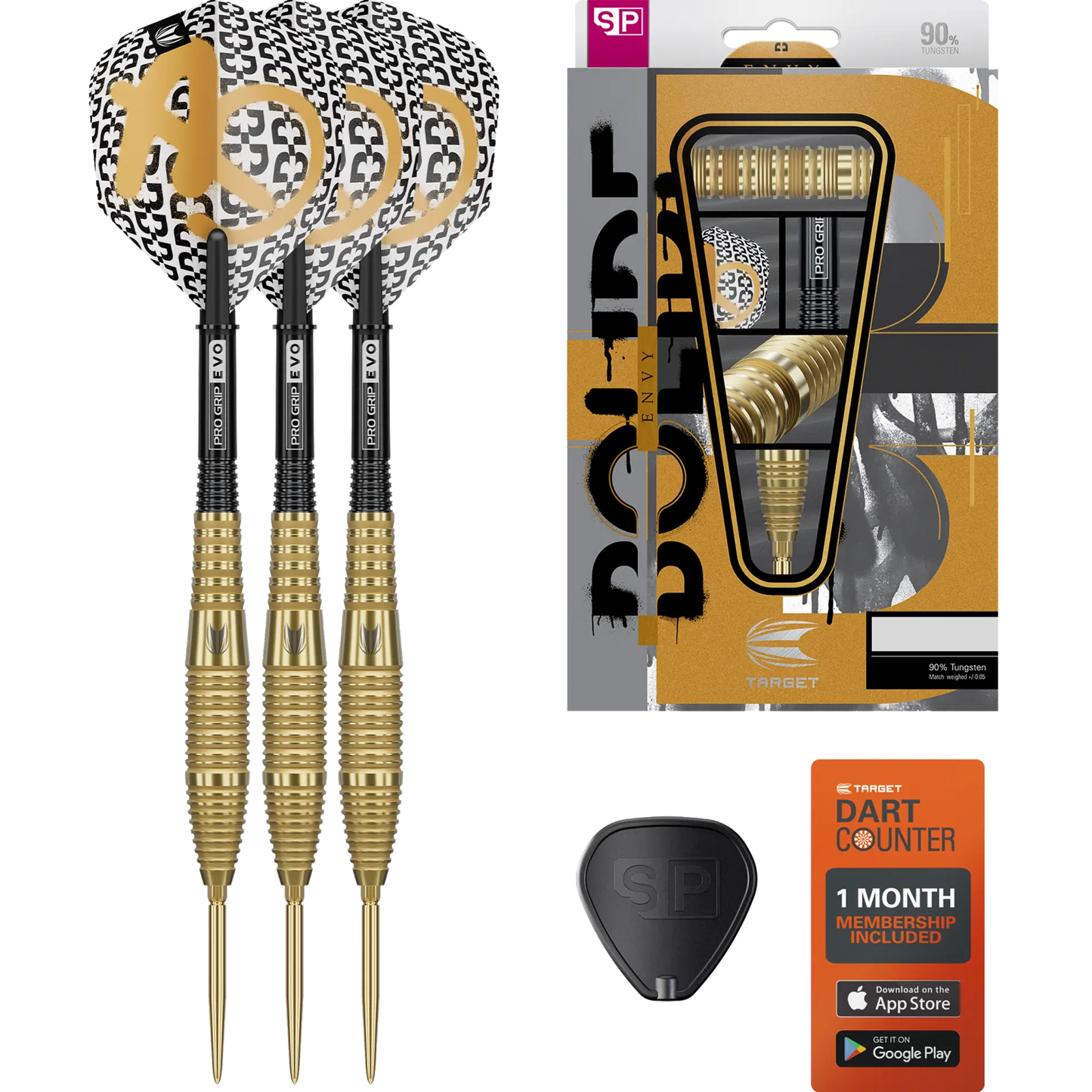 Target Bolide Envy 05 90% Tungsten Swiss Point Steeldarts
