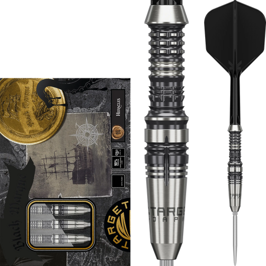 Target Japan Black Marque Heracles 90% Tungsten Swiss Point Steeldarts