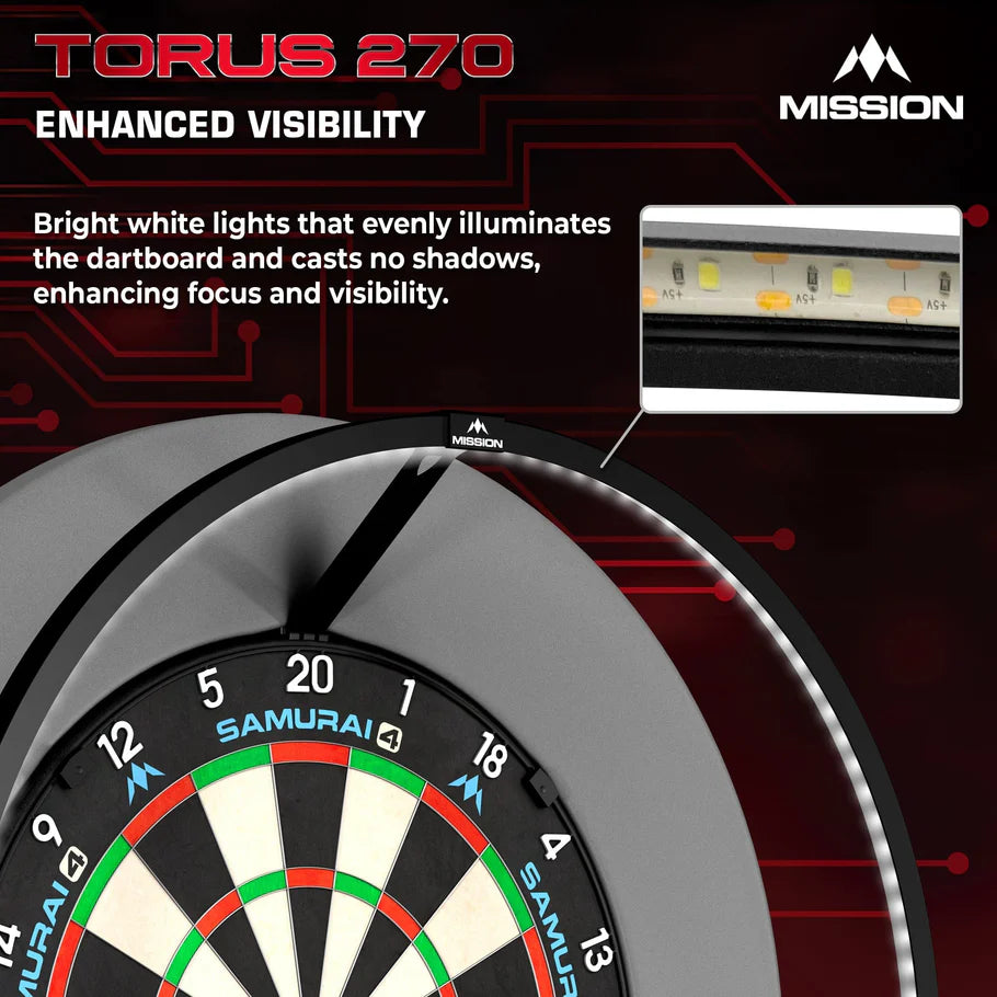Mission Torus 270 dartbordverlichting