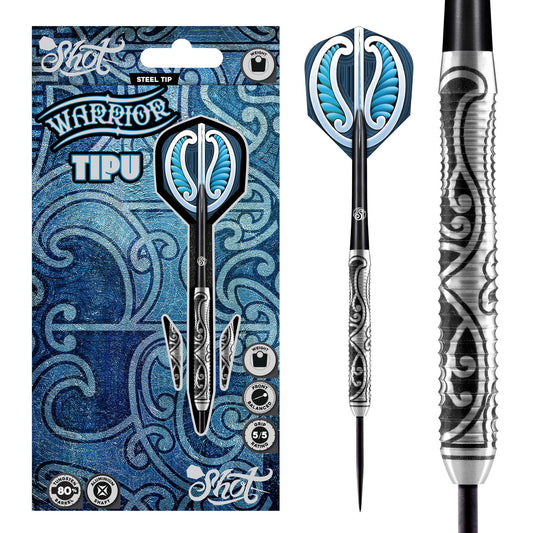 Shot Warrior Tipu 80% Tungsten Steeldarts