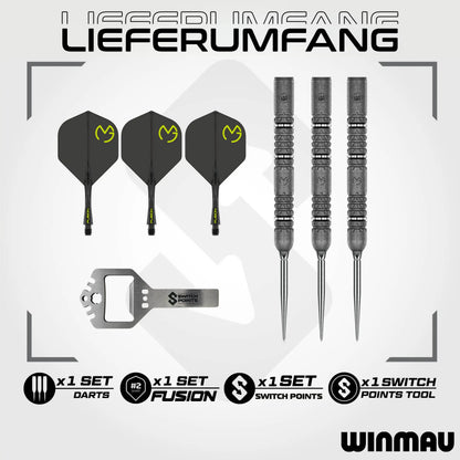 Winmau Michael van Gerwen Signature Edition 90% Tungsten Switch Point Steeldarts