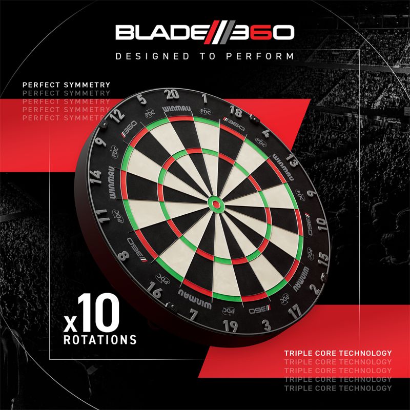 Winmau Blade 6 360 Steeldartboard