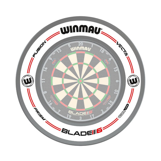 Winmau Dartboard Surround - Pro-Line Weiß