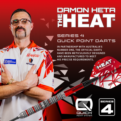 Harrows Damon Heta Series 4 90% Tungsten Steeldarts
