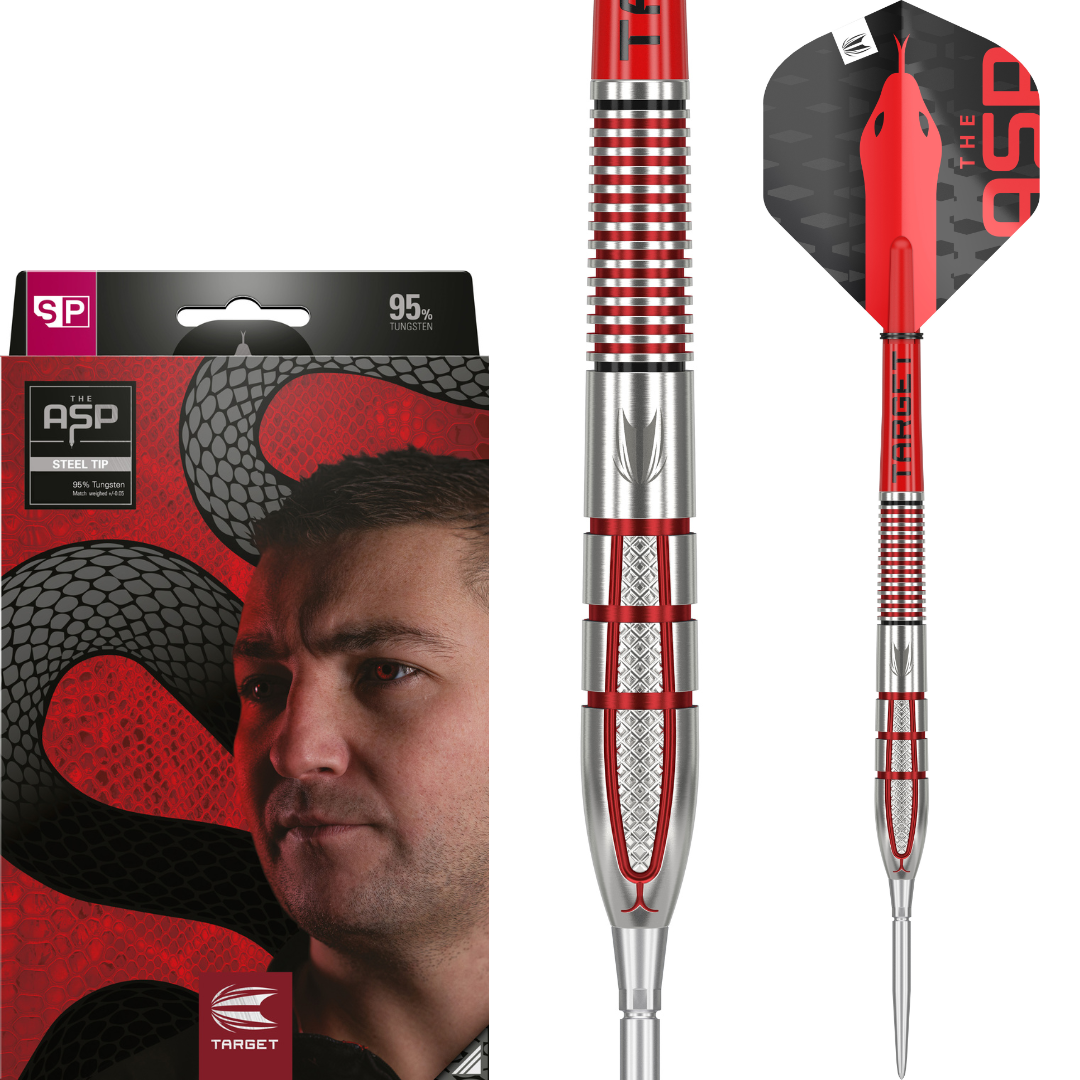 Target Nathan Aspinall G2 95% wolfraam Swiss Point stalen darts