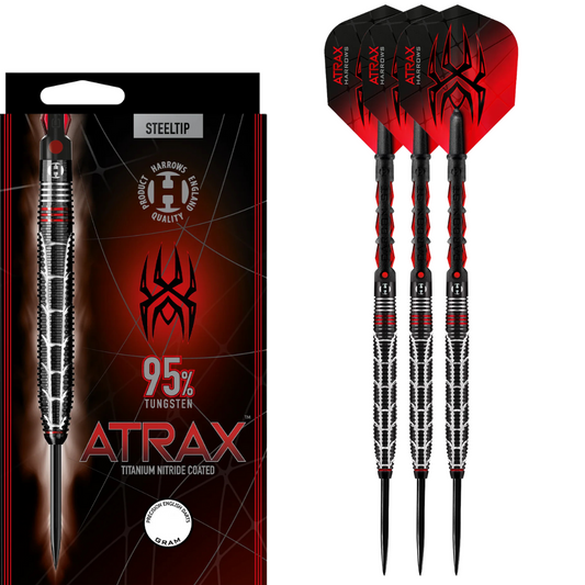 Harrows Atrax 95% Tungsten stalen darts