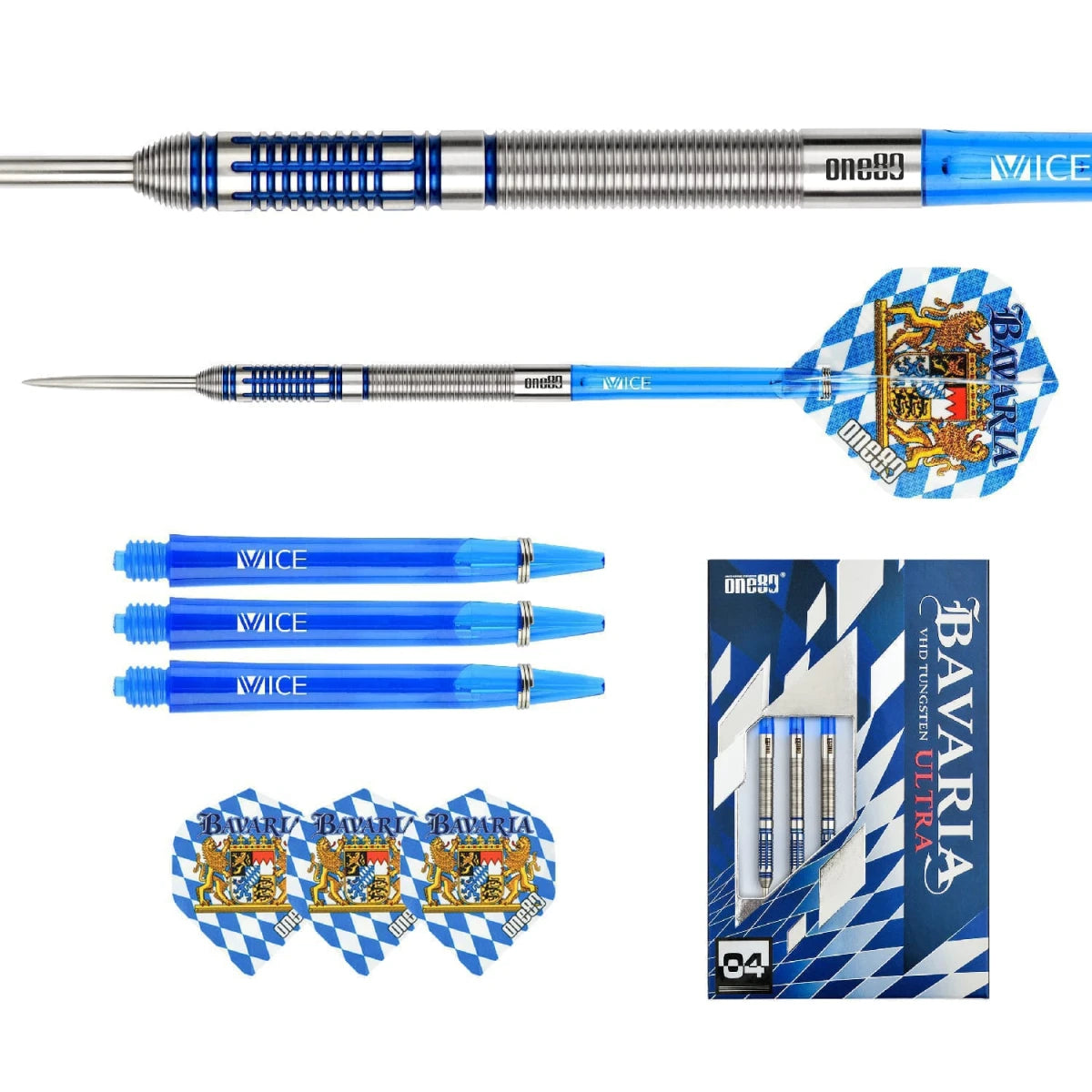 One80 Bavaria Ultra 04 90% Tungsten Steeldarts