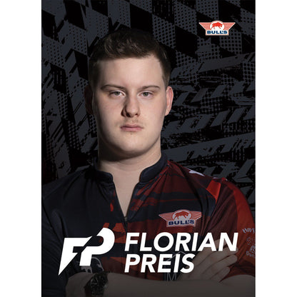 Bull's NL Florian Preis Autogrammkarte - Signiert