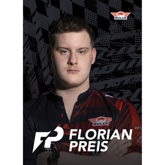 Bull's NL Florian Preis Autogrammkarte - Signiert