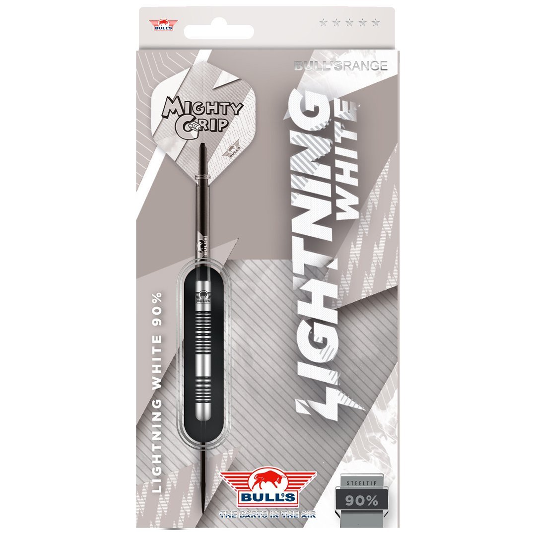 Bull´s NL Lightning White 90% Tungsten Steeldarts