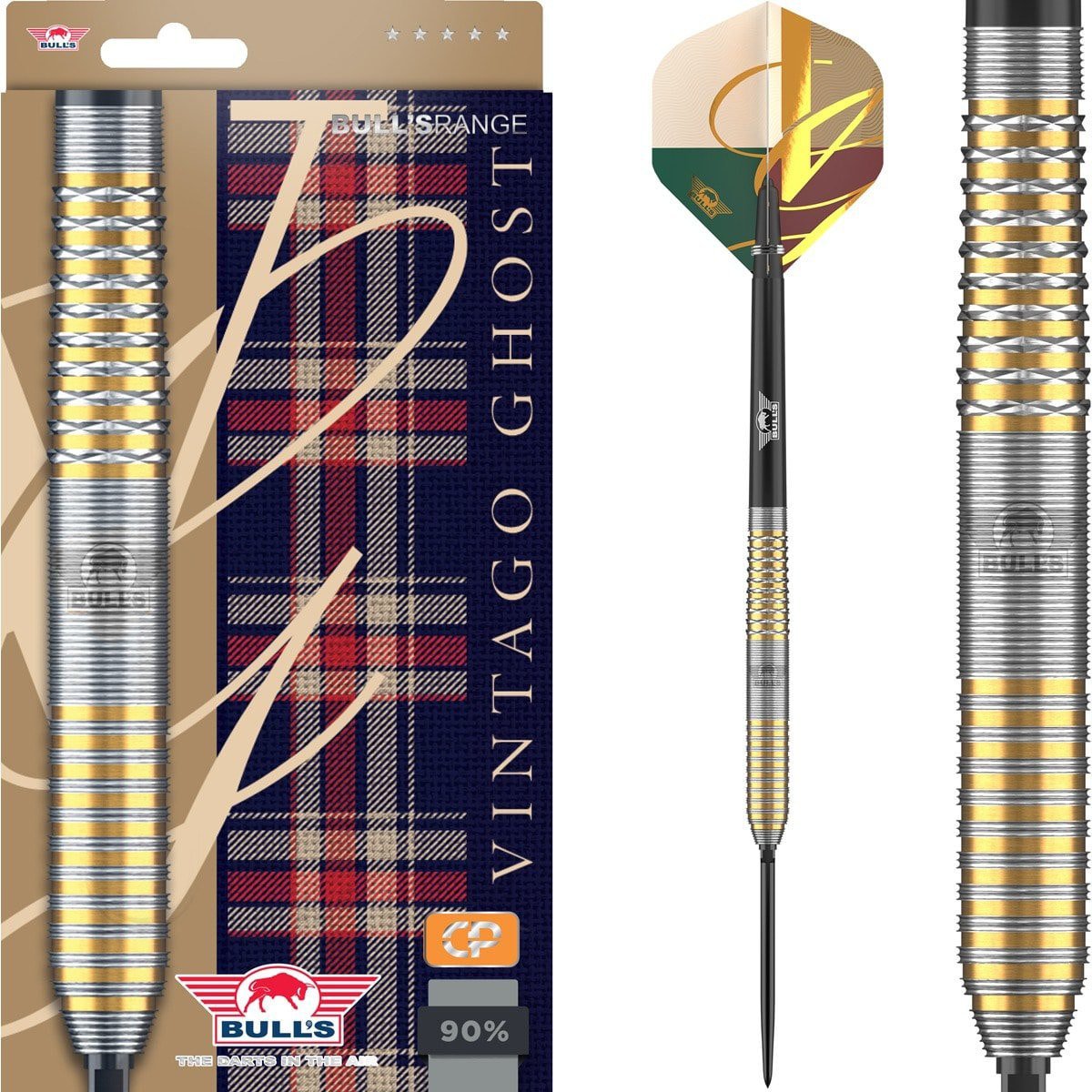 Bull‘s NL Vintago Ghost CP 90% Tungsten Steeldarts