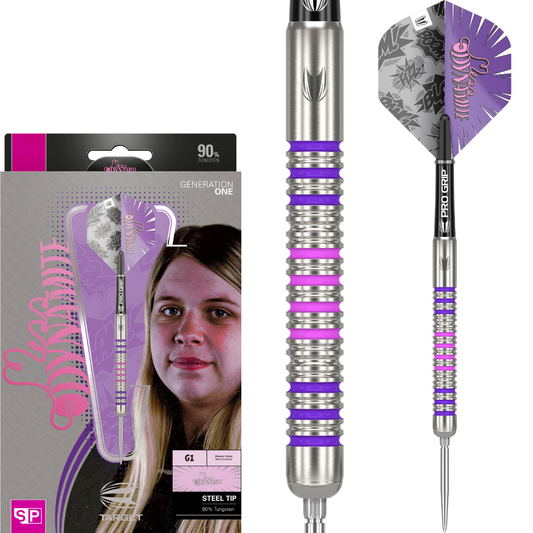 Target Eleanor Cairns 90% wolfraam Swiss Point stalen darts