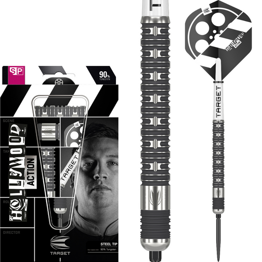 Target Chris Dobey Hollywood Action 90% Tungsten Swiss Point Steeldarts