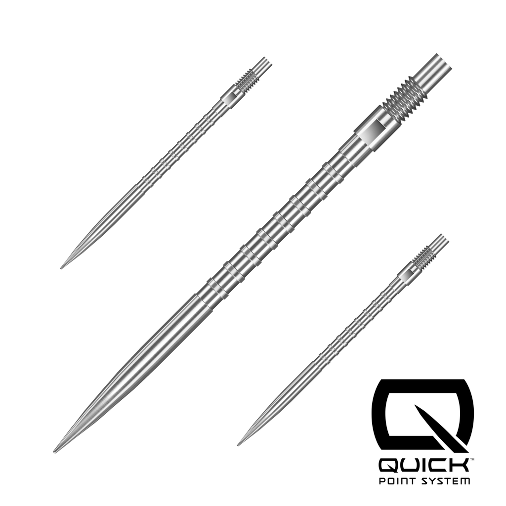 Harrows HM Grip Quick Point - Silber