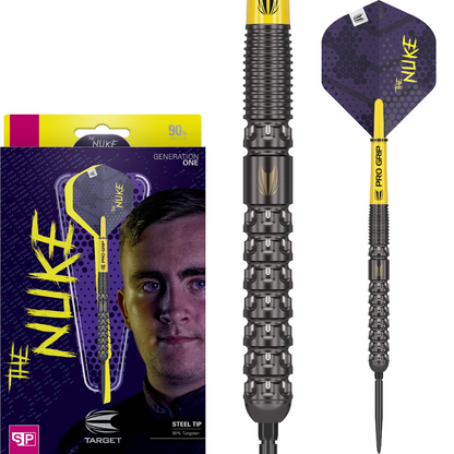 Target Luke Littler 90% Tungsten Swiss Point stalen darts