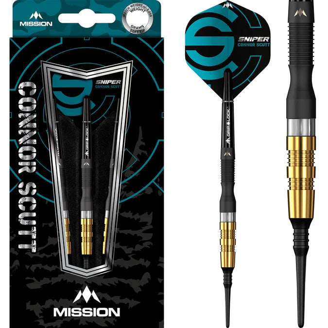 Mission Connor Scutt 95% Tungsten Softdarts
