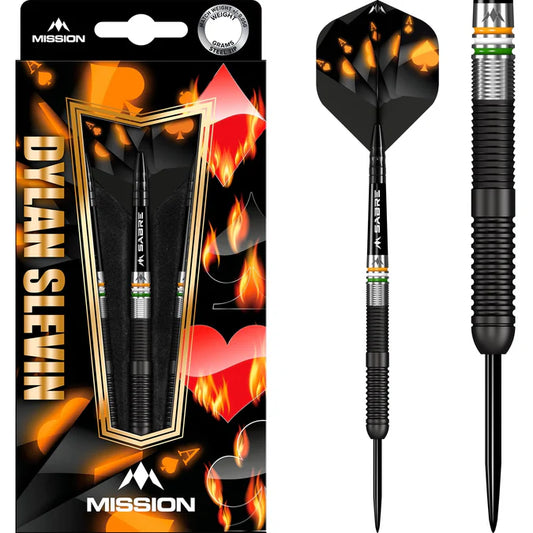 Mission Dylan Slevin 90% Tungsten Steeldarts