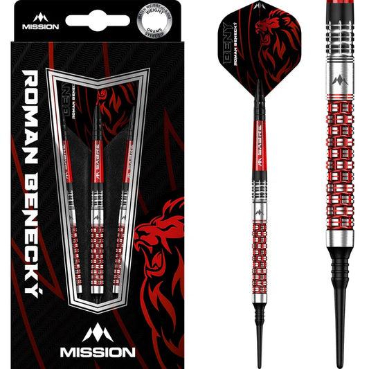 Mission Roman Benecky 90% Tungsten Softdarts