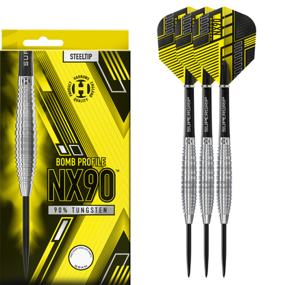 Harrows NX90 Bomb 90% Tungsten stalen darts