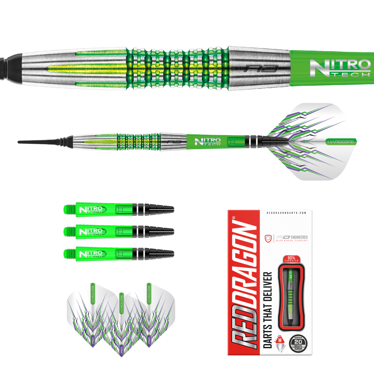 RedDragon Fusion Plus 90% Tungsten Softdarts