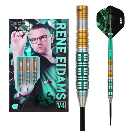 One80 Rene Eidams V4 Signature 90% Tungsten Steeldarts