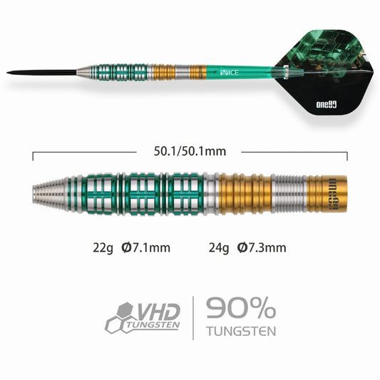 One80 Rene Eidams V4 Signature 90% Tungsten Steeldarts