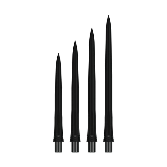 Precise180 Steeldartspitzen - Schwarz - Smooth