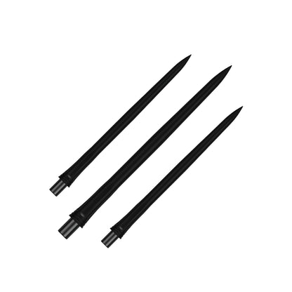 Precise180 Steeldartspitzen - Schwarz - Smooth
