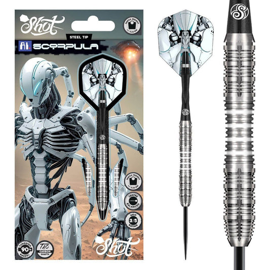 Shot AI Scorpula 90% Tungsten Steeldarts