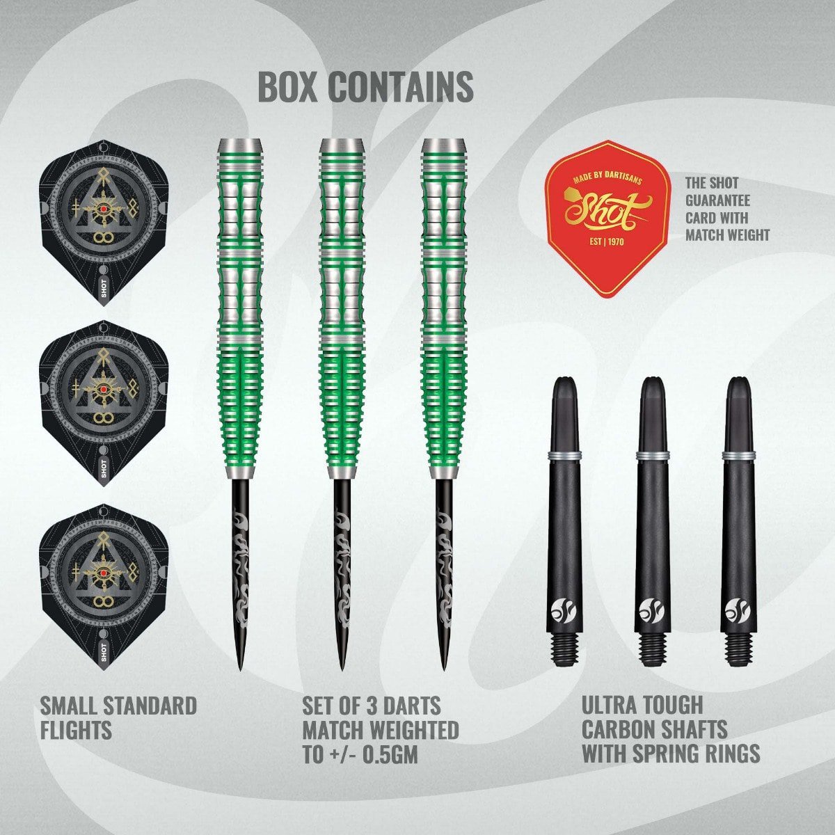 Shot Alchemy Mythril 90% Tungsten Steeldarts