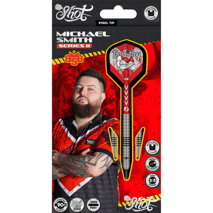 Shot Michael Smith Series II 90% Tungsten Steeldarts