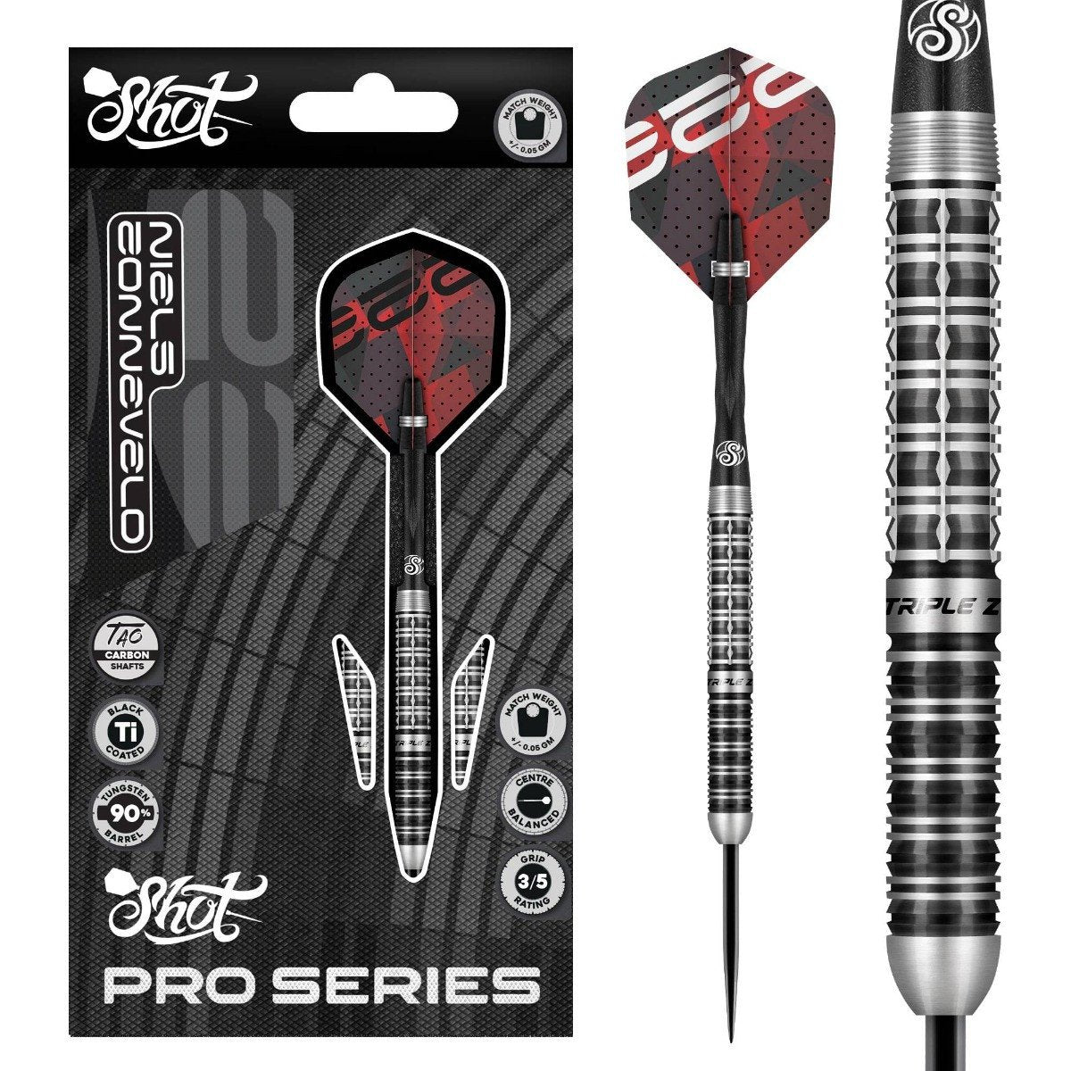 Shot Niels Zonneveld V2 90% Tungsten Steeldarts