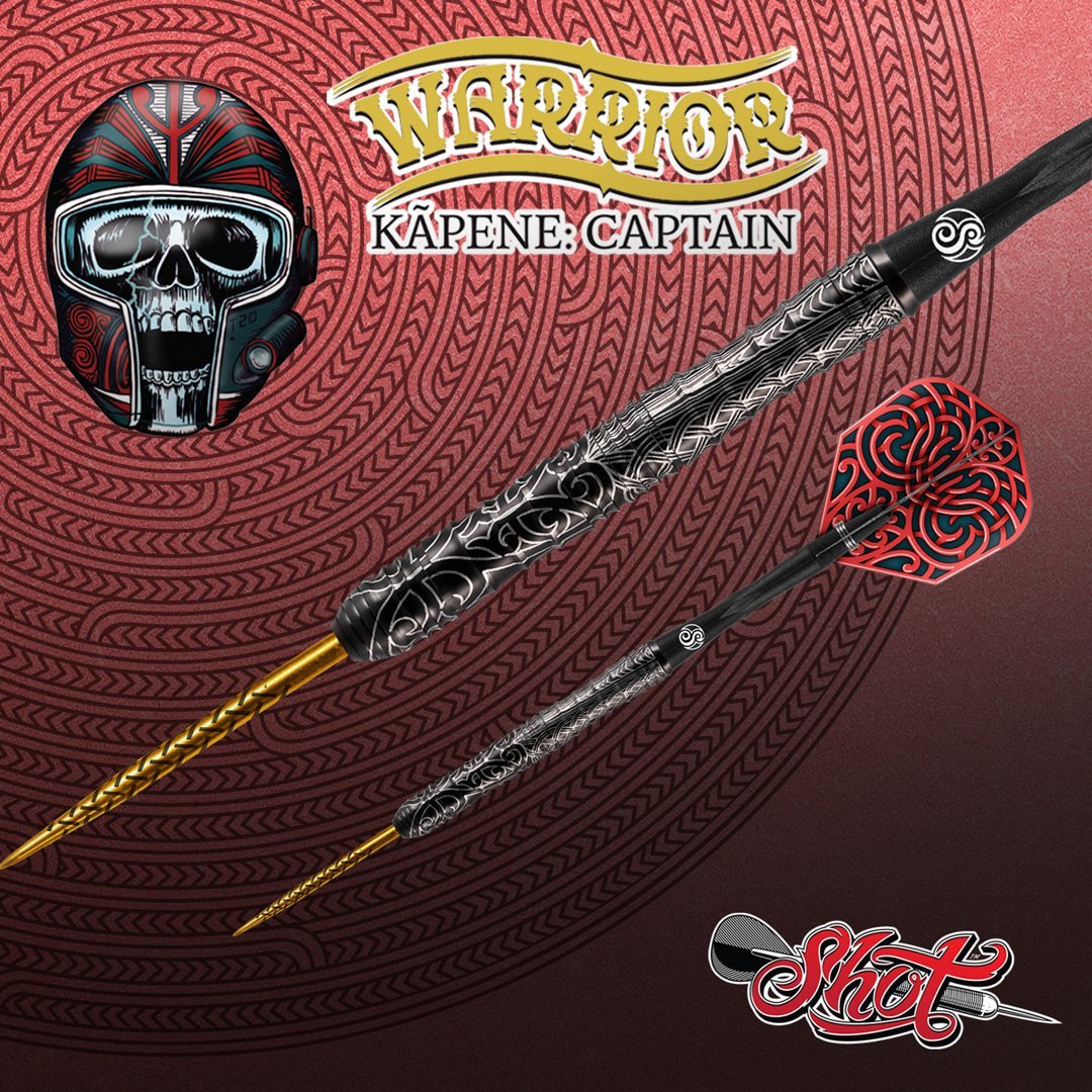 Shot Warrior Kapene 90% Tungsten Steeldarts