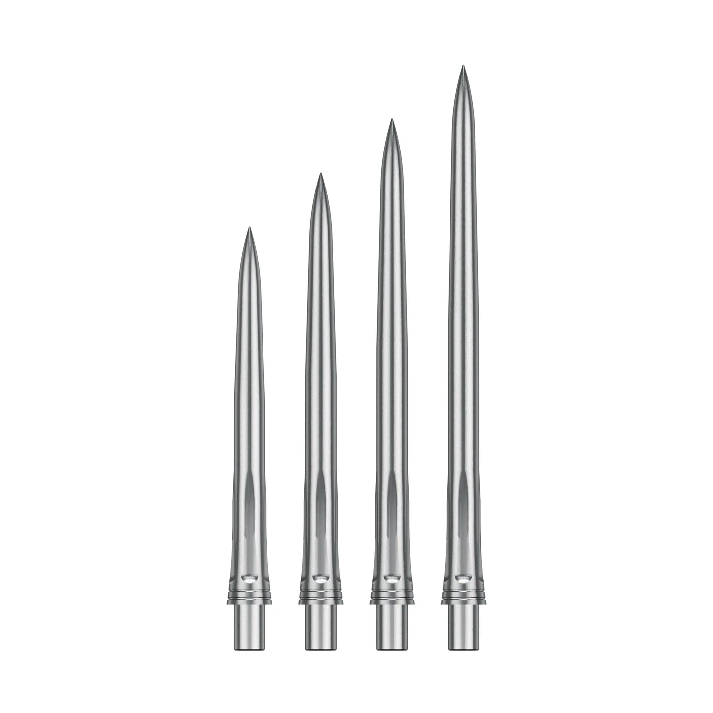 Precise180 Steeldartspitzen - Silber - Smooth