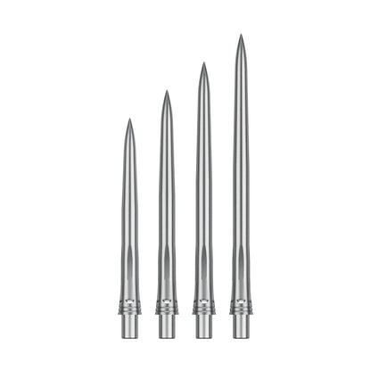 Precise180 Steeldartspitzen - Silber - Smooth