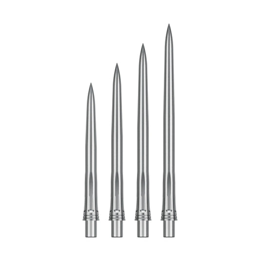 Precise180 Steeldartspitzen - Silber - Smooth