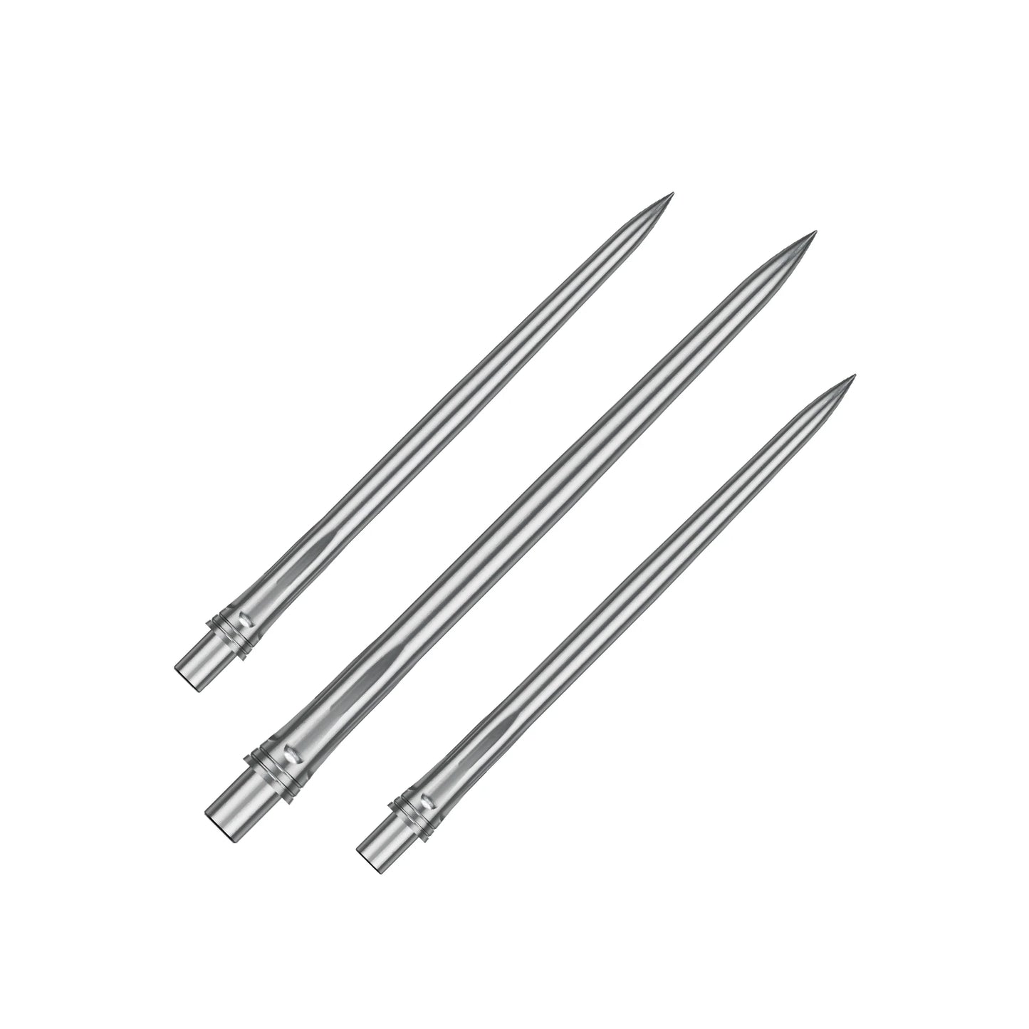 Precise180 Steeldartspitzen - Silber - Smooth