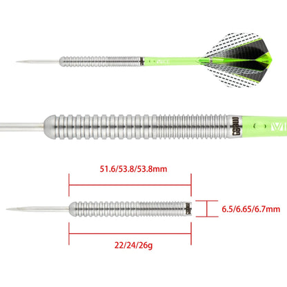 One80 Strike 02 90% Tungsten Steeldarts