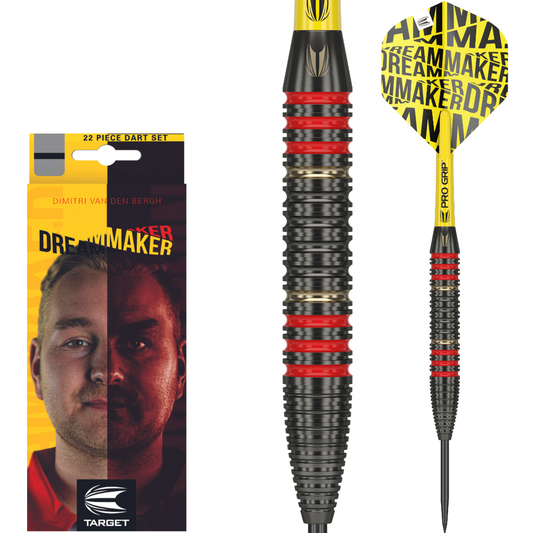 Doelwit Dimitri van den Bergh Brass Steeldarts