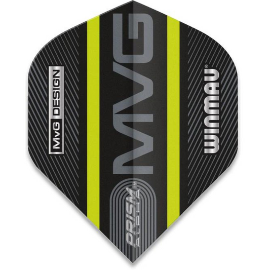 Winmau Prism Alpha Michael van Gerwen Flights (Grün)