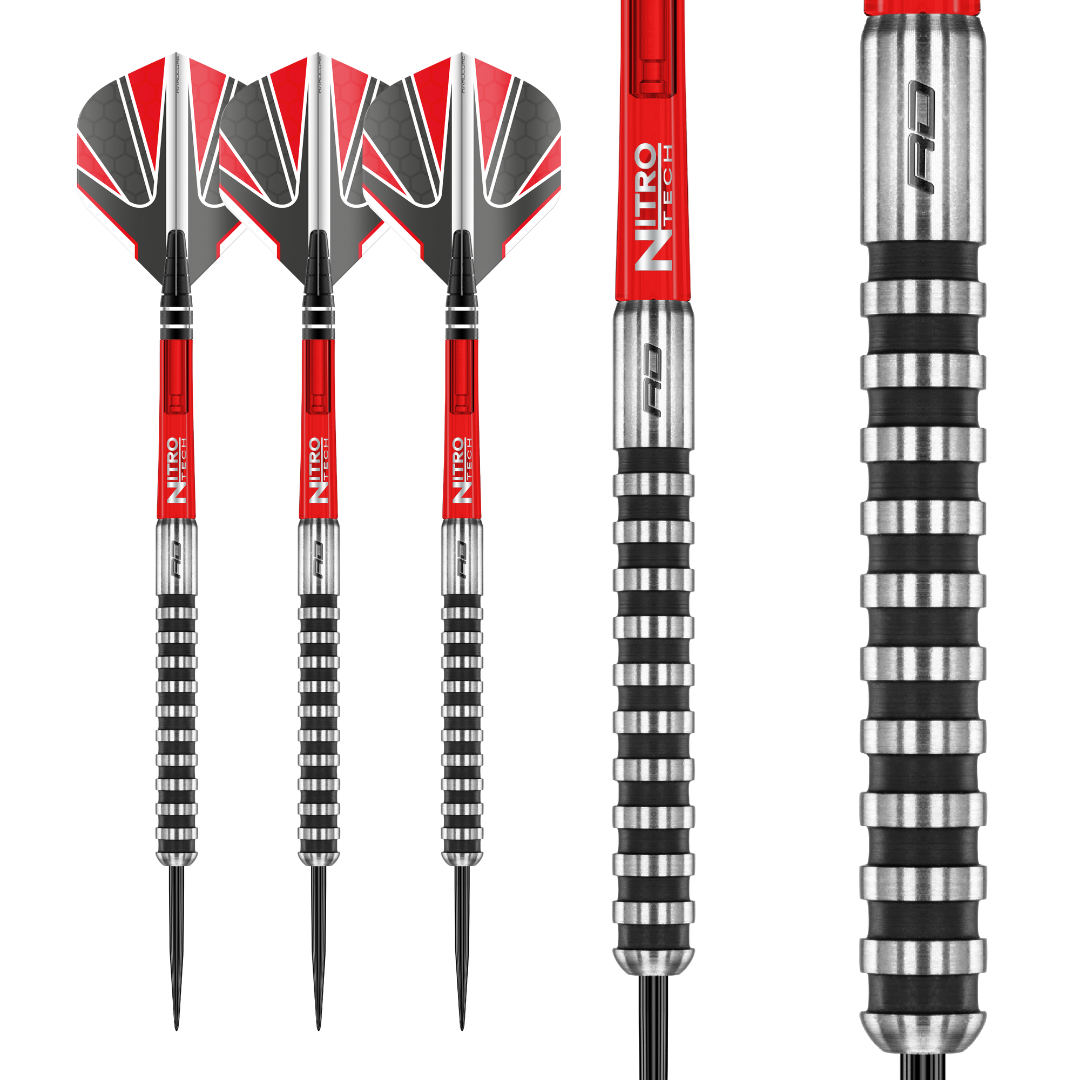 RedDragon Javelin Zwart 85% Tungsten stalen darts