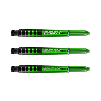 Winmau Prism Force Shafts - Groen