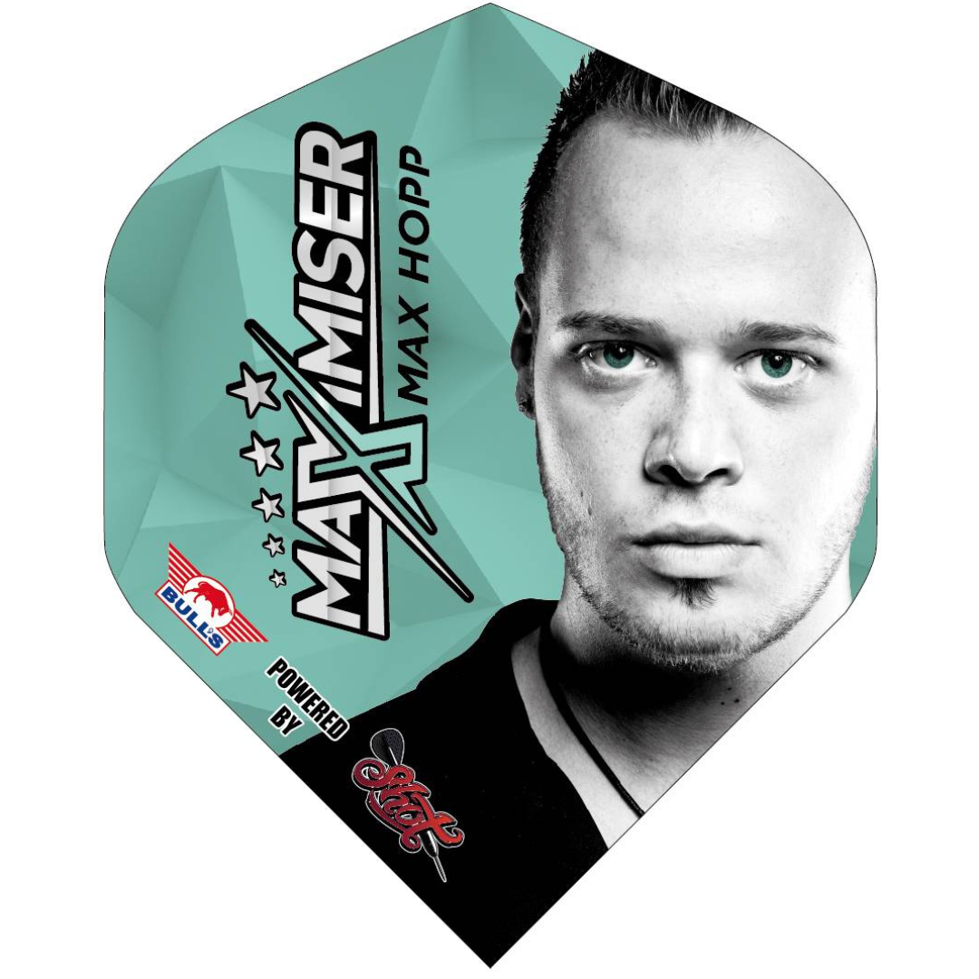 Bull´s NL Powerflite Max Hopp Flights (Gesicht)