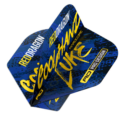 RedDragon Luke Humphries Hardcore Blue Signature Flights