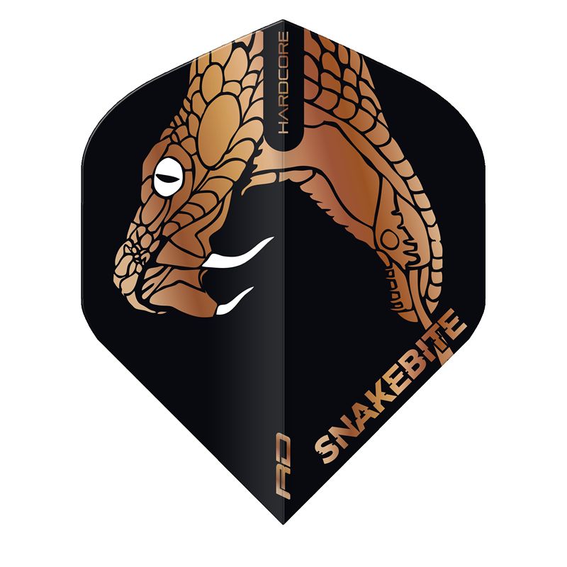 RedDragon Peter Wright Hardcore Copper Snake Flights
