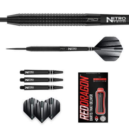 RedDragon Razor Edge zwarte 85% wolfraam stalen darts