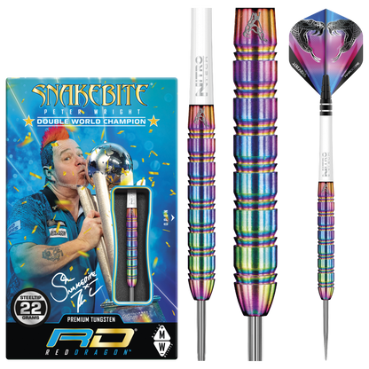 RedDragon Peter Wright Snakebite 1 85% Tungsten Steeldarts