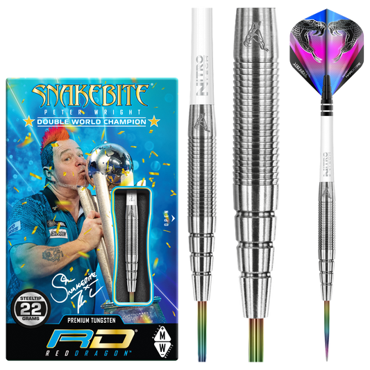 RedDragon Peter Wright PL15 90% Tungsten Steeldarts